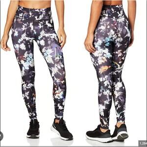Nike Dri-Fit Training Tights The One All Over Floral Print Mid Rise Leggings Med